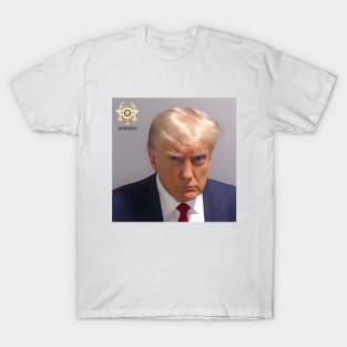 Trump Mugshot Fulton County Jail Atlanta Georgia T-Shirt
